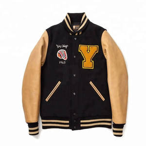 Chaqueta Lettermen de alta calidad hecha a medida para niños Diseño de béisbol Versity para hombres - Product Image 1