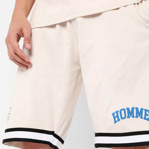 Conjunto de pantalones cortos de verano para hombre, material tejido de poliéster/algodón transpirable de secado rápido, estampado personalizado, el mejor sólido hecho en Pakistán - Product Image 6