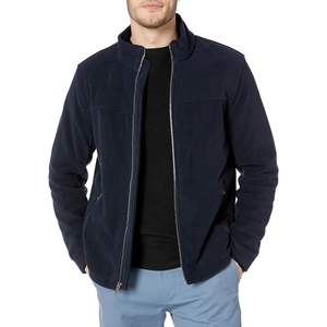 Logo personnalisé Veste polaire d'hiver Vêtements thermiques Vestes d'extérieur polaire à fermeture éclair complète de couleur douce pour l'extérieur - Product Image 4