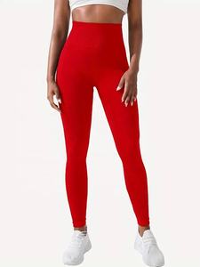 Nuevo diseño Mujeres legging Control de barriga Leggings sin costuras Gimnasio Deporte Mujeres Fitness Yoga Legging - Product Image 2