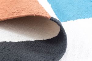 Alfombras de algodón trenzado de forma Rectangular tejidas hechas a mano hermosas simples alfombras bordadas naturales para el hogar sala de estar Hotel - Product Image 4