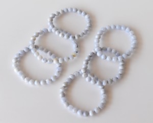 Wholesale Blue Lace Agate 8mm Round Beaded <b>Bracelet</b> Natural Polished <b>Healing</b> Crystal For Meditation Fashion at Best Price - Product Image 6