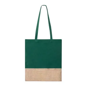 Borsa Tote Personalizzabile in Cotone e Juta Suelva per Merchandising e Promozioni - Product Image 2