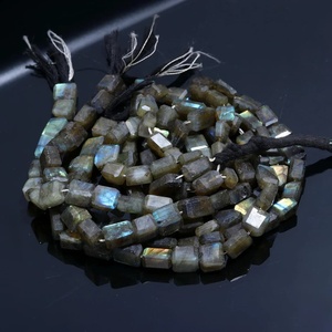 Perles de Labradorite Naturelle Pépites de Pierres Précieuses 14mm Pierre de Chakra de Labradorite Flashy pour la Fabrication de Bijoux et de Bracelets - Product Image 3