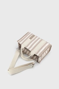 Bolsa de Lona a Rayas para Mujer, Personalización de Marca, Proveedor de Fábrica OEM ODM - Product Image 3