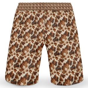 Pantalones cortos deportivos informales de camuflaje para hombre, 100% de algodón, tamaño europeo, cierre de cordón, envío directo, gran oferta, Pantalones - Product Image 2