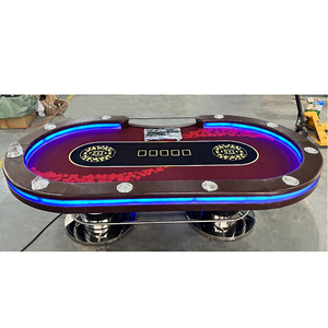 YH Entertainment Deluxe 10 Person 96 in <strong>Poker</strong> <strong>Table</strong> <strong>Digital</strong> Casino <strong>Table</strong> Tavolo Da <strong>Poker</strong> Common Gambling <strong>Table</strong> - Product Image 6