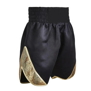 Pantalones Cortos de Muay Thai con Cintura Elástica y Logotipo Personalizado, Impresión Digital, 100% Poliéster, Transpirables y de Secado Rápido - Product Image 6