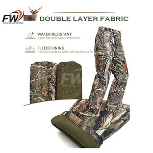 Pantalon cargo ample camouflage déchiré imprimé multi-poches pour homme – Vente en gros - Product Image 5