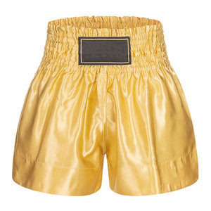 Shorts de boxe MMA pour hommes, en tissu uni, respirant, extensible, séchage rapide, en grande quantité, de haute qualité, personnalisables - Product Image 1