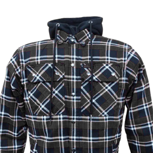 Chemise de moto en flanelle, certifiée CE, protection intégrée, vente en gros B2B, fournisseur d'usine, export - Product Image 4