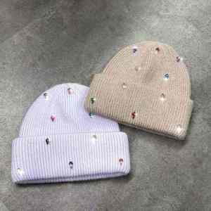 หมวกบีนนี่ประดับเพชรคุณภาพสูง ปรับขนาดได้ ปี 2026  ทันสมัย อุ่นสบาย ระบายอากาศได้ดี - Product Image 3