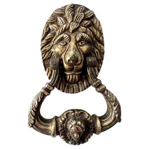 Aldaba de puerta de metal de latón puro moderno, aldaba de puerta hecho de latón de aspecto Vintage más vendido, elegante para decoración de villas y hoteles en casa - Product Image 6