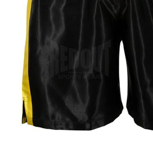 Pantalones cortos de boxeo para hombre de nuevo estilo Pantalones cortos de boxeo de color sólido para la venta Pantalones cortos de boxeo hechos en Pakistán - Product Image 6