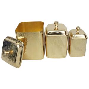 Pots de crème à sucre écologiques de haute qualité de différentes tailles Articles de cuisine décoratifs en gros du fournisseur du fabricant - Product Image 1