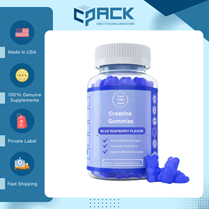Made in USA Highest Quality Top Selling Customized Logo Dietary Supplement <b>Creatine</b> Gummies for Wholesale Purchase at Bulk Price - Product Image 2