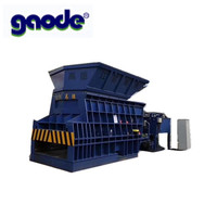 Machine de cisaillement de conteneur horizontal de ferraille à haut rendement