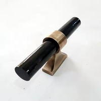 Boutons de meuble ronds en corne noire de qualité supérieure - Quincaillerie de cuisine et de mobilier moderne de luxe, étanche et faite à la main par ArtisanVibe