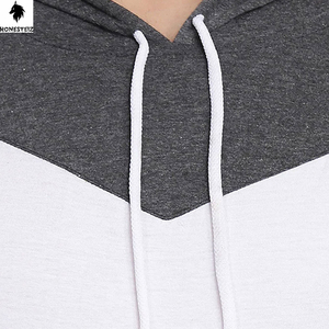 เสื้อฮู้ดแบบสวมหัวสำหรับผู้ชายเสื้อกันหนาวผ้าฝ้ายโพลีเอสเตอร์ผ้าเทอร์100% สีพื้นลำลองออกแบบได้ตามต้องการสำหรับฤดูหนาว - Product Image 5