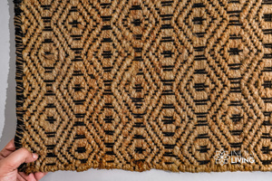 Tapis de sol en jute durable tissé à la main pour chambre à coucher et salon Tapis de décoration intérieure en fibre naturelle - Product Image 5