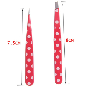 Ensemble de pinces à sourcils de bonne qualité, outil de maquillage pour épilation en acier inoxydable, kit de pinces à sourcils avec logo personnalisé - Product Image 4