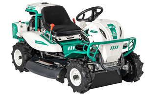 Débroussailleuse et tondeuse à gazon industrielle Orec 889622, moteur 2 temps 20 CV, 4 roues motrices, largeur de coupe 500 mm/800 mm, 24 V, 125 cm³, livraison gratuite - Product Image 3