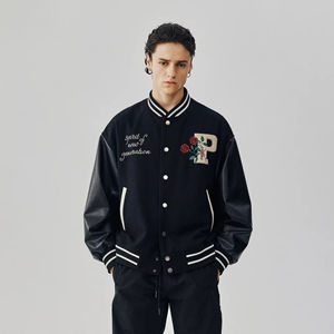 Chaqueta universitaria de calidad superior a precio barato para hombre, chaqueta variada transpirable de secado rápido para hombre - Product Image 2