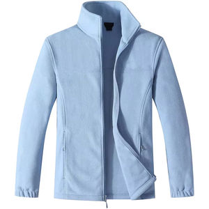 Winter <b>Jacket</b> Fleece <b>Jackets</b> Wholesale Customized Logo 100% Cotton Fleece <b>Men</b> Fashion Work Wear <b>Jackets</b> With Pockets - Product Image 1