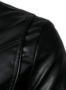 Veste en cuir élégante pour homme, couleur personnalisée, 100% cuir, veste en cuir pour homme, veste en cuir slim personnalisée pour homme - Product Image 6