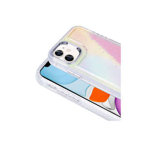 Funda de Silicona Resistente con Diseño de Cuentas Rosas SENK, Funda Protectora Antigolpes y Antipolvo para iPhone 12, 14 Plus y SE - Product Image 5