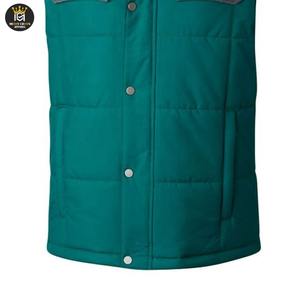 Chaleco acolchado en blanco sin mangas personalizado para hombre, conjunto de chaleco acolchado de talla grande, chalecos para hombre, chaqueta de invierno - Product Image 5