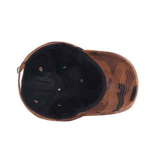 Gorra de Béisbol Deportiva de Secado Rápido, Ligera, de Cuero, con Logotipo Personalizado por Sublimación - Product Image 5