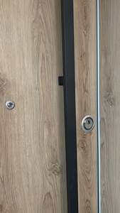 Puerta Exterior de Acero Inoxidable 304 de Construcción Moderna con Acabado Manual Antirrobo, Fabricante Turco - Product Image 4