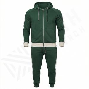 Conjunto Deportivo de Chándal Ajustado para Hombre, Estilo Informal, con Logotipo Personalizado, Ropa Deportiva para Gimnasio y Fitness - Product Image 1