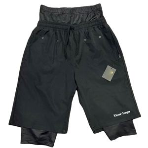 2026 Customized High Street Men's Awrah Shorts Mid-Knee Anti-Wrinkle Waterproof Linen/Cotton Breathable Outdoor Activewear <b>Plain</b> - Product Image 1