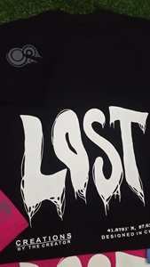 Conception personnalisée et logo sérigraphié graphique lourd 100% coton respirant col rond surdimensionné coupe ample T-Shirt unisexe - Product Image 4