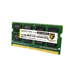 [KINGSMAN AITC] <span class=keywords><strong>Sodimm</strong></span> <span class=keywords><strong>ram</strong></span> memori <span class=keywords><strong>DDR3L</strong></span>, 4GB 1600MHz untuk laptop PC - Product Image 1