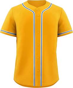Transpirable sublimación béisbol Softball uniforme personalizado equipo Jersey logotipo personalizado juventud escuela ropa atlética - Product Image 3