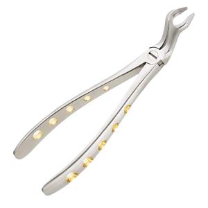 Gran oferta, instrumentos quirúrgicos dentales médicos de acero de potencia Manual, pinzas de extracción de patrón inglés Molar inferior, alicates para dientes - Product Image 3