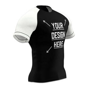 Vêtements de sport respirants antibactériens UPF50+ pour hommes, compression, MMA, BJJ, Muay Thai, Jiu Jitsu, Rashguard - Product Image 3