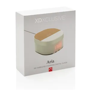 Aria Wireless <b>Digital</b> Desk & Table <b>Clock</b> Personalized Gadgets - Product Image 6