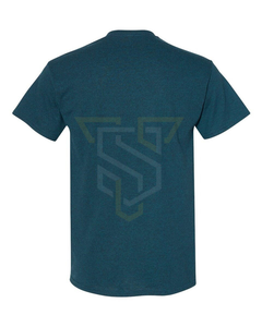 Camiseta de Hombre Hecha a Medida, 100% Algodón, Nuevo Estilo, Lisa, Secado Rápido, Transpirable, Tela Ligera, Logotipo Serigrafiado, Manga Corta, Informal - Product Image 6