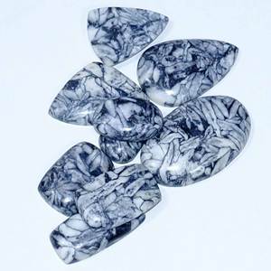 Pinolith naturel Jaspe Pierres précieuses en vrac Vente en gros Pinolith Jasper Cabochon Pierre précieuse Belle pierre précieuse pour la fabrication de bijoux - Product Image 6