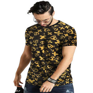 Verano temporada algodón fácilmente lavado hombres camisetas 2024 manga corta hombres camiseta para la venta - Product Image 1