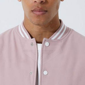 Chaqueta de béisbol de secado rápido de alta calidad para hombres Diseño personalizado Ropa de calle Chaqueta de invierno de béisbol para hombres - Product Image 3