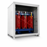Transformateur de distribution de puissance à bobine superposée SCB13, type sec, triphasé, 6,6 kV, 400 V