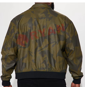 2025 hermosa y elegante chaqueta universitaria de calidad premium chaqueta con letras chaqueta con mangas de cuero con logotipo personalizado - Product Image 3