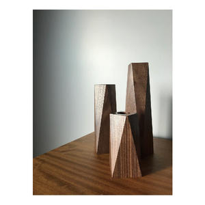 <span class=keywords><strong>Bougeoir</strong></span> en bois naturel - Product Image 2