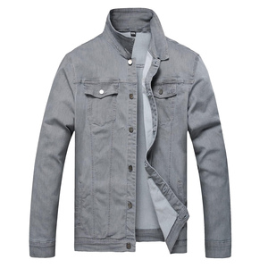 แจ็คเก็ตยีนส์คุณภาพสูงสำหรับผู้ชาย สวมใส่สบาย ทรงโอเวอร์ไซส์ ทนทาน - Product Image 1