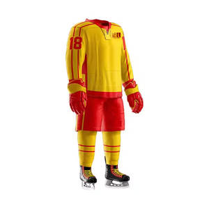 Uniforme de hockey sur glace nom de l'équipe personnalisé en gros nouvel uniforme de hockey sur glace tendance - Product Image 3